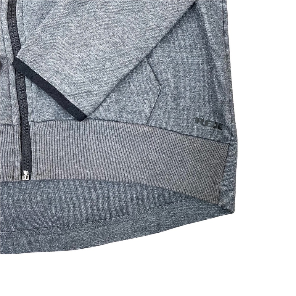Rbx Gray Performance Zip Up Jacket - image 6